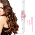 Automatic Hair Curler Spin 360° Rotating Hair Styling Roller Auto Wavy Iron 30s Instant Ceramic Heat Wand Automatic Hair curler-Magic curler. 