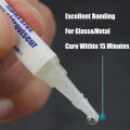 Car Rearview Mirror Profressional Strength Adhesive Kit Glue Auto DIY Repair Accessories Bonding For Glass Metal. 