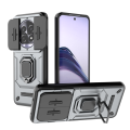 For Realme 13 Pro Plus 5G Case With Slide Camera Cover Built in 360° Rotate Ring Stand Kickstand Full-Body Rugged Shockproof Protective Phone Cover. 