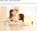 Emoi Bluetooth 4.0 Smart APP Control Aroma Diffuser Speaker LED Lamp - 200ml. 