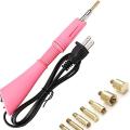 Hotfix Rhinestone Applicator with 7 Tips, Fast Heated Hot Fix Rhinestone Applicator Wand Setter Tool. 