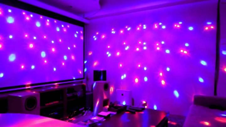 USB Party Lights Mini Disco Ball Led Small Magic Ball Sound Control DJ Stage Light Colorful Strobe RGB Lamp For Christmas Brithday Wedding Club Karaoke Decorations Suitable for mobile phones