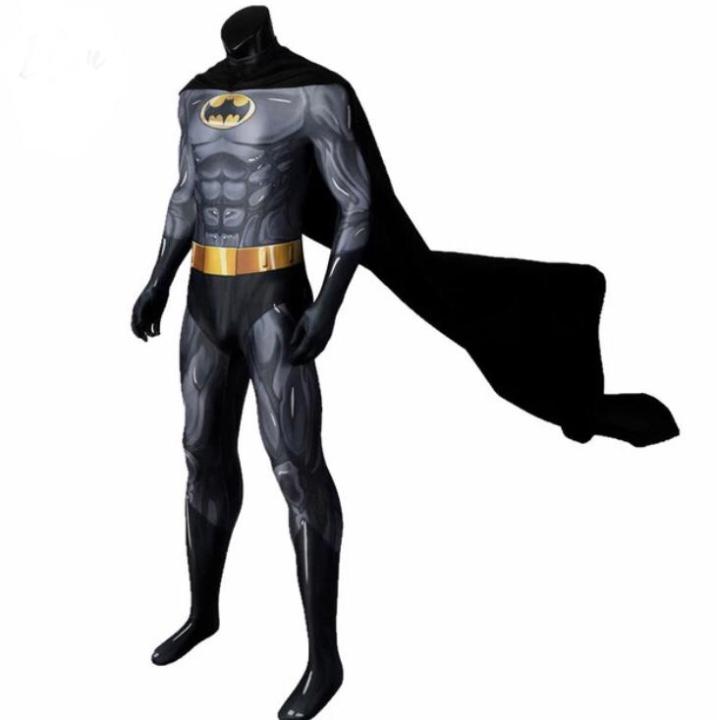 Badman Costume For Kids Of Age 3 To 11 Years.