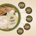 Himalayan Chef Multi Grain Flour with 14 Grains -  800 G | Multigrain Atta (Diet Atta). 