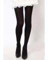 Opaque Black Stockings for Women – Stretchable and Full-Length. 
