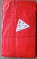 Heavy Duty Orange Plastic Tarpal waterproof All sides stitched with rings. 