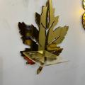 Evento Decorative Premium Acrylic Mirror Wall Shelves Leaf and Butterfly 3d Wall Shelf Sets Light Big Size | Decor Art Candlestick Design Candle Stand | Decoration For Home Decor Living Bed Room And Offices Furniture | Gifts Piece Item. 