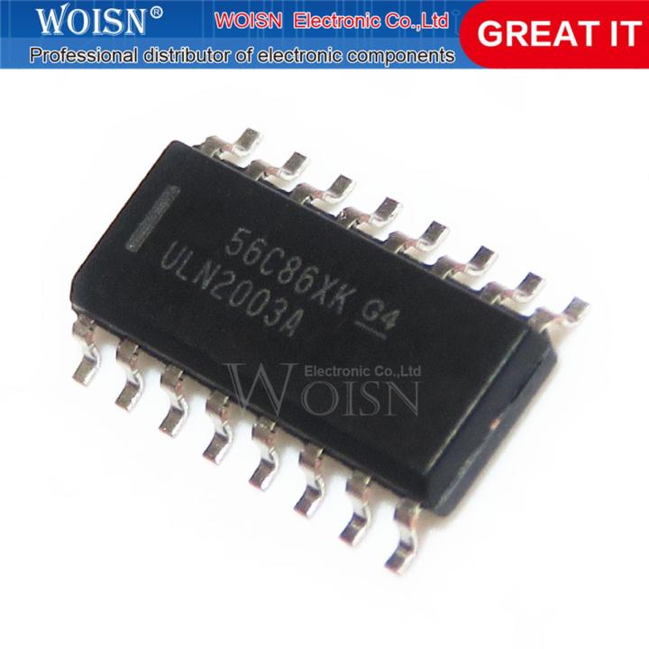 thumbnail image 2 of 100x ULN2003ADR Darlington Transistor Array – SOP-16 Surface Mount IC – Smw Brand 2 of 6