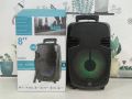 New gts 1248 - 8 inch Big speaker - portable speaker with big sound  - bluetooth wireless speaker with mic   - support - usb , sd card , fm radio and hd sound with Rechargale battery. 
