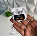 A9 pro Touch Screen ANC Wireless Headset TWS Noise Cancelling Earbud Bluetooth Headphone 5.4 Support APP Long Battery life orignal airpods pro. 