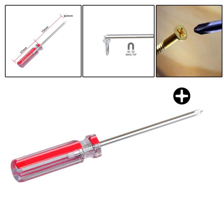 High Quality Phillips Screwdrivers: 3x75mm Taiwan Type