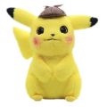 Original Pokemon Detective Pikachu Plush Toy High Quality Cute Anime Cartoon Pikachu doll Children Kids Toys Christmas Gift Straggle Steipos. 