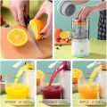 Multifunctional Electric Rechargeable Juicer Orange Squeezer Citrus Press Lemons, Portable USB Charging Electric Juicer Wireless. 
