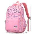Bagzillas: Girls ZMBaby Bunny Suiteable 2nd to 5wth Collage Backpack For Princess Cute School Bags For Girls. 