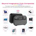SPEEDX I10 Mini Wireless Bluetooth Keyboard Touchpad 7 Color Backlit 2.4GHz Rechargeable Remote for Smart TV Android TV Box PC Laptop PS4 Fire Stick. 