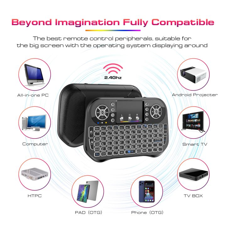 SPEEDX%20I10%20Mini%20Wireless%20Bluetooth%20Keyboard%20Touchpad%207%20Color%20Backlit%202.4GHz%20Rechargeable%20Remote%20for%20Smart%20TV%20Android%20TV%20Box%20PC%20Laptop%20PS4%20Fire%20Stick%20-%20Image%204