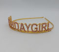 BIRTHDAY GIRL HEADBAND TIARA CROWN. 