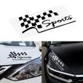 1Pc Car Bonnet Sticker Racing Sports Flag Sticker Vinyl Car-Styling Creative Funny Auto Decals Motorcycle Car Decal. 