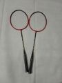 Badminton Racket Pair (Free Net+Plastic Shuttle+Grip Pair). 