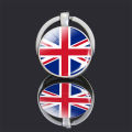 Grebest Key Ring Wear-resistant European Countries France Germany Nation Flag Keyring Keyholder. 