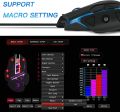 SZMDLX Gaming Mouse, Wired (4800 DPI) (Programmable) (Breathing Light) (Weight Tuning Set) Ergonomic Game USB Computer Mice Gamer Desktop Laptop PC Gaming Mouse with 7 Buttons. 