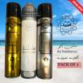 Air Freshener Havoc Gold | Sultanat | Havoc Silver  | ARABIC Pack of 3 300ml Big Bottle  Room Spray Imported High Quality Value Budget Pack Deal Offer Fresh Scent Fragrance | Wash Room Bath Room Easy to use | Office Room | Car Air Freshener | Hotel Room. 