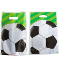 FOOTBALL THEME GOODY BAGS PACK OF 10 GOODY BAGS. 