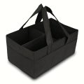 Baby Diaper Caddy Organizer Large Sturdy and Foldable Toy Storage Bin of Ideal Size with Strong Dividers and Even Stronger Base - Storage Container with Handles for Travel. 