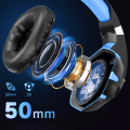 PRO - II RGB Gaming Headphones with Mic for Gaming PC Pubg Mobile PS4 Laptop - 360 Surround Sound Super Bass Vibration Over the Ear Wired Head Phones Gaming Headset with Noise Cancelling Micophone - By Unique Mall. 