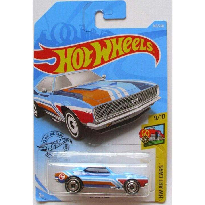 Hot Wheels 2019 Treasure Hunt Hw Art Cars 9/10 - '67 Camaro