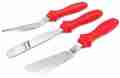 3 Pcs Cake Spatula set of Stainless Steel Palette Knife/ Icing Spatula, Palette Knife ,Icing knife Set of 3 Pieces  Best Quality. 