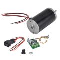 6V/12V/24V 3500-8000rpm Permanent Magnet Motor High Speed CW CCW For Generator. 