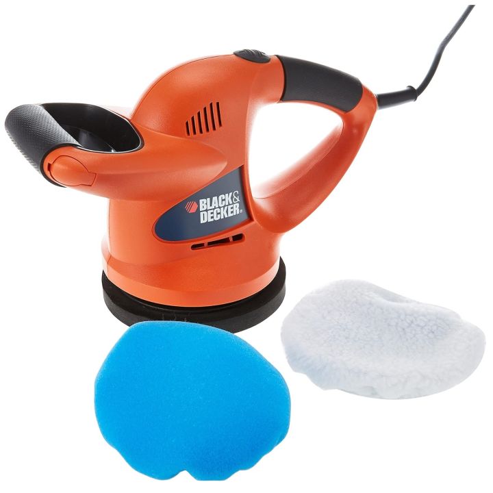 Black n Decker Random Orbit Car Polisher Waxer 6 inch 60 Watts Electric KP600
