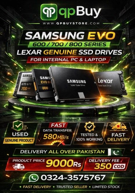 USED Samsung MZ-7TE2560 256 GB 2.5 in SATA III Solid State Drive USED