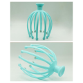 12-Claw Head Massager Octopus Rotating Ball Relaxation Massager Meridian Head Massage Claw(As Shown). 
