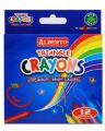Triangle Crayons 12 Different. 