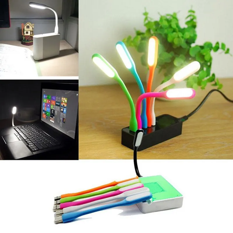 Mini USB LED Light Lamp, USB Light for Laptop Computer Keyboard, Flexible  Gooseneck Reading Light, USB Powered LED Light, Portable USB Laptop