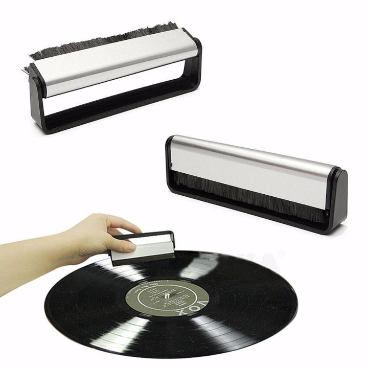 【LIla ready Vinyl Record Cleaning Kit Carbon Fiber Anti Static Brush Remover Clean Cleaner