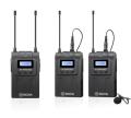 3 Years Warranty - BOYA BY-WM8 Pro-K2 UHF Dual-Channel Wireless Lavalier System (576.4 to 599.9 MHz, 568.6 to 592 MHz). 