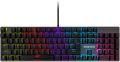 KENVER MK100 Wired Mechanical Gaming Keyboard, Backlit LED Keys,  Blue Switches Anti-Ghosting Keys Layout Backlight 13 Modes Water Resistant, Dust Resistant, 104 Comfortable Floating KeysAdjustable RGB & Breathing RGB Adjustabl for PC Gaming/Working Black. 