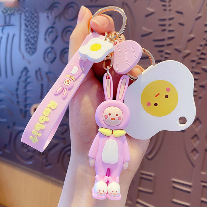 NYT%20Key%20Chain%20Adorable%20Anime%20Uovo%20Friends%20Food%20Series%20Keyring%20-%20Image%205