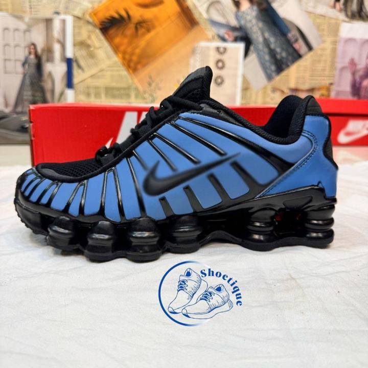 Shox-Style Power Sneakers – Energy Return Unisex Trainers – Bold ...