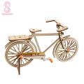 Small Bicycle Toy Wooden Bike Model Diy Assembly Toy for Kids Educational Desktop Decoration Gift for Boys Girls Buyers' Favorite Bicycle Home Decoration. 