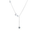 2021 Summer Jewelry Butterfly Necklace Women's Niche Design Jewelry Trend Clavicle Chain Temperament Simple Necklace. 