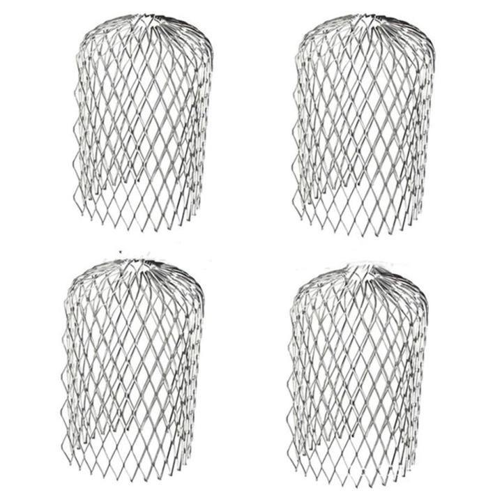 OUMERY Anti-Leaf Filter Roof Gutter Guard Filters,Leaf Filte Drains Debris Drain Net Cover Roof Drainage Pipe Drainage Filter