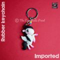 Unicorn keychain multiple variants - cartoon character / action figure soft pvc keychain for kids (girls and boys) - bag hanging accessories / keyring. 