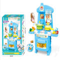 Kitchen Dream Simulation Cooking Mini Pretend Gas Stove Playset For Kids - Pretend Play Kitchen Set Toy For Kids. 