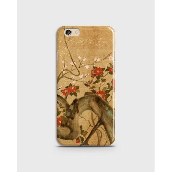 F3 Plus Case Cover 3d Hard- Oppo  Tree & Flowers - 1cover2609
