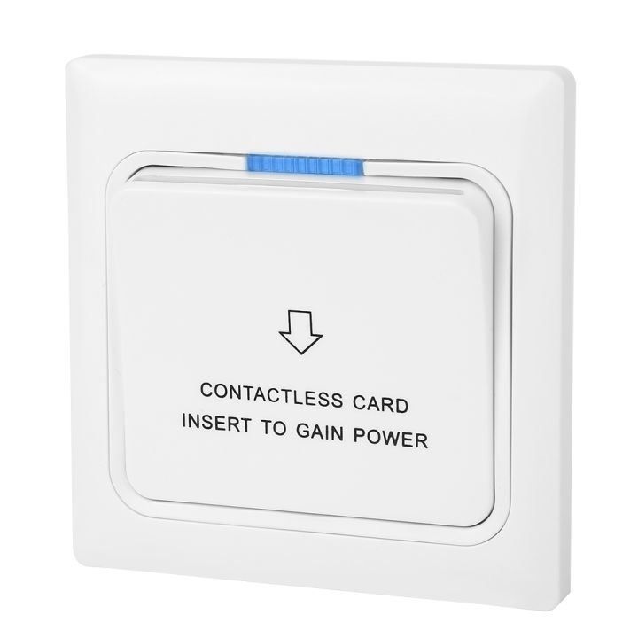 Power Key Card Sensor Electricity Recognition Switch Panel for Hotel Energy Saving 170V-250V