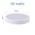 LED circular ceiling light, surface mounted tube light, ultra-thin 18W, 24W, 30W, 3 color temperatures. 